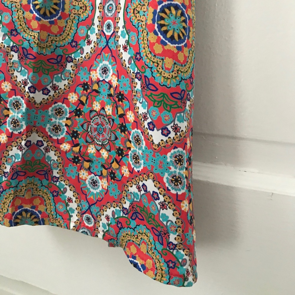 Tinley boho print racerback tank top - Picture 7 of 9